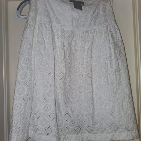 White lace Apostrophe skirt - Picture 1 of 2